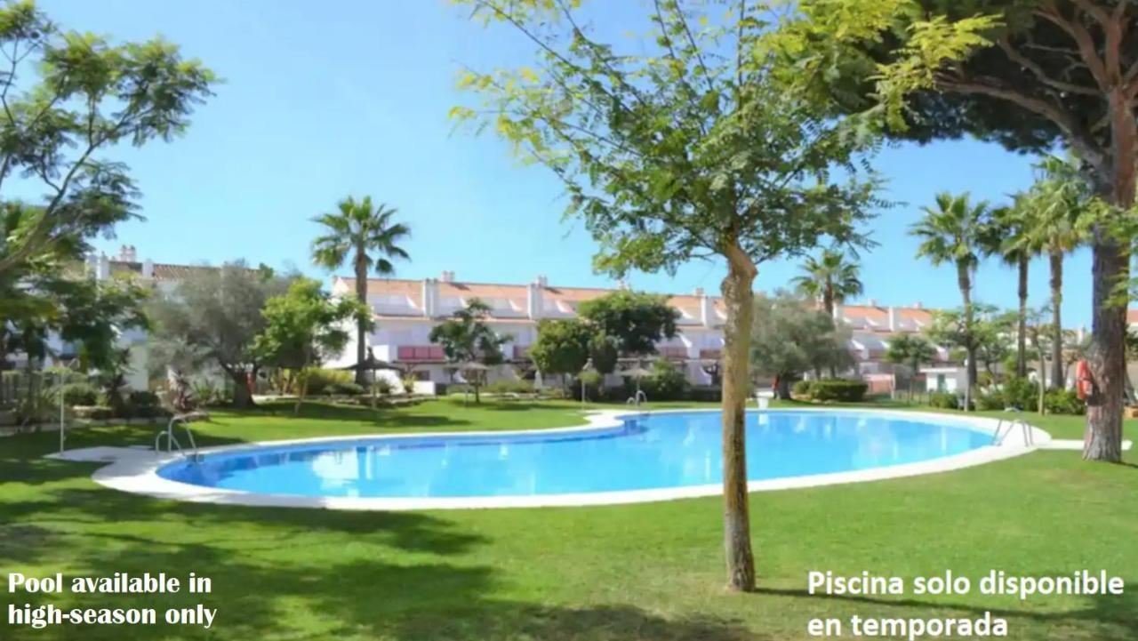 Casa De Lujo En La Playa Frente Al Campo De Golf Villa El Portil Buitenkant foto