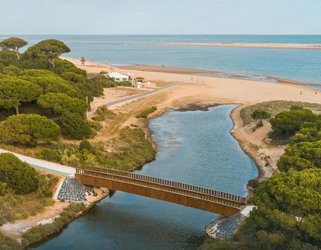 Casa De Lujo En La Playa Frente Al Campo De Golf Villa El Portil Buitenkant foto